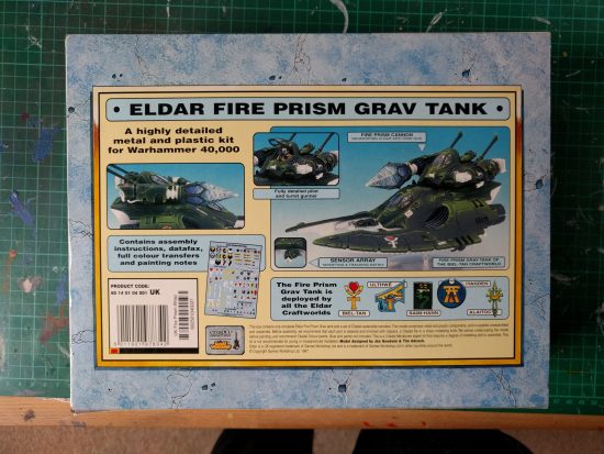 Eldar - Fire Prism Grav Tank - 1999