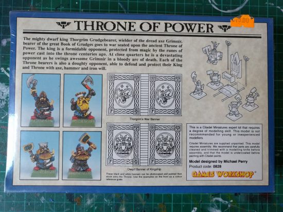 Dwarf King's Throne of Power