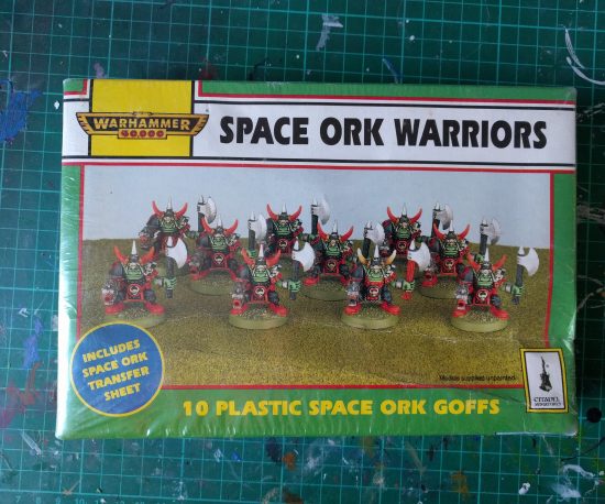 Space Ork Warriors 10 Plastic Space Ork Goffs