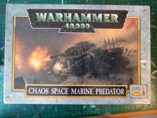Chaos Space Marine Predator