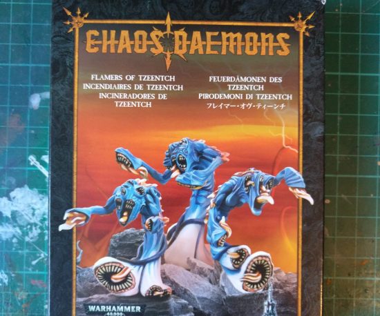 Chaos Daemons Flamers of Tzeentch Metal