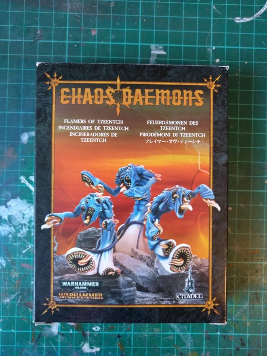 Chaos Daemons Flamers of Tzeentch Metal