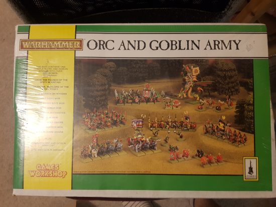 Sealed Orc and Goblin Army Deal Box