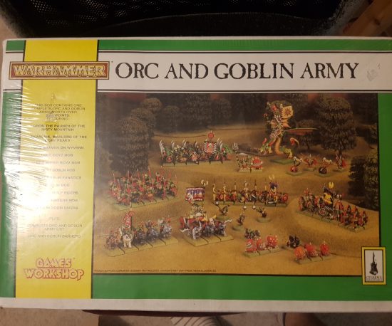 Sealed Orc and Goblin Army Deal Box